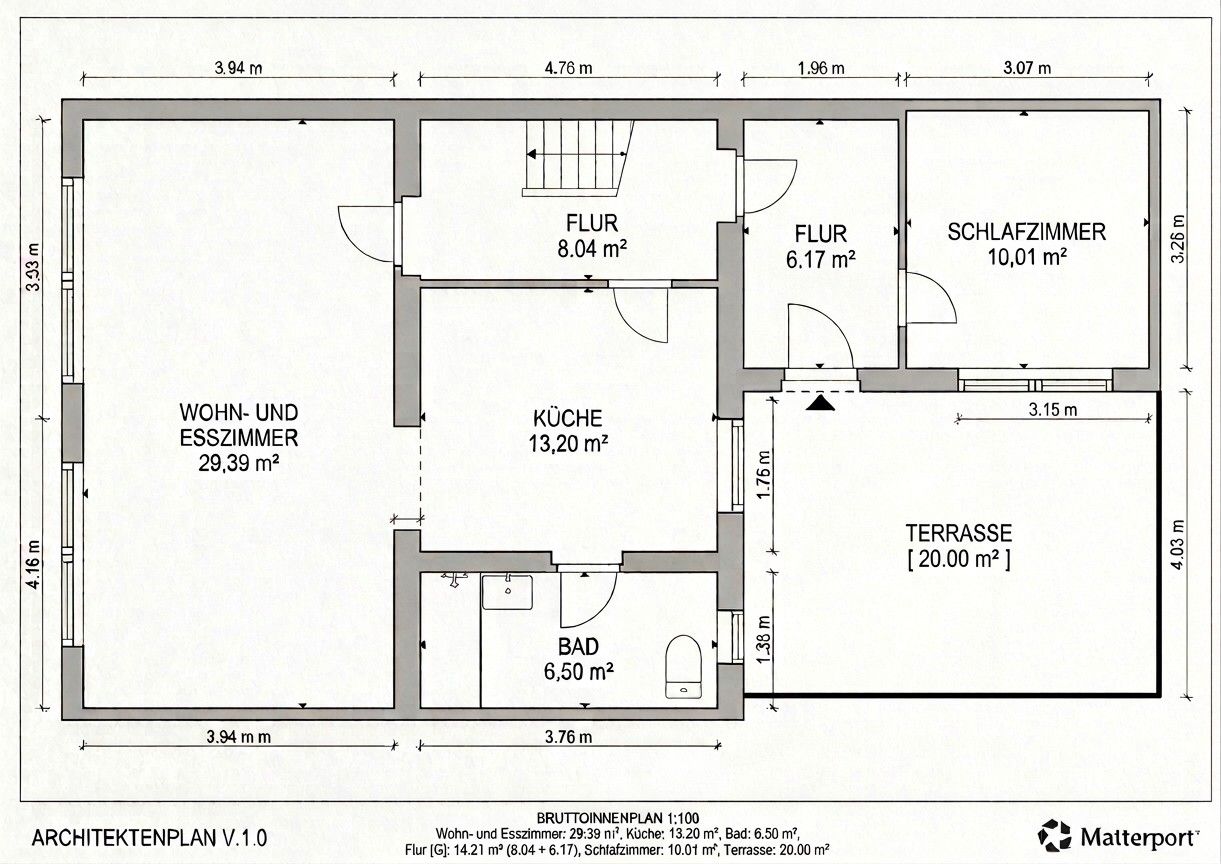 Pronájem rodinný dům - Kurt-Bürger-Str. 28, , Mecklenburg-Vorpommern, 119 m² - 5