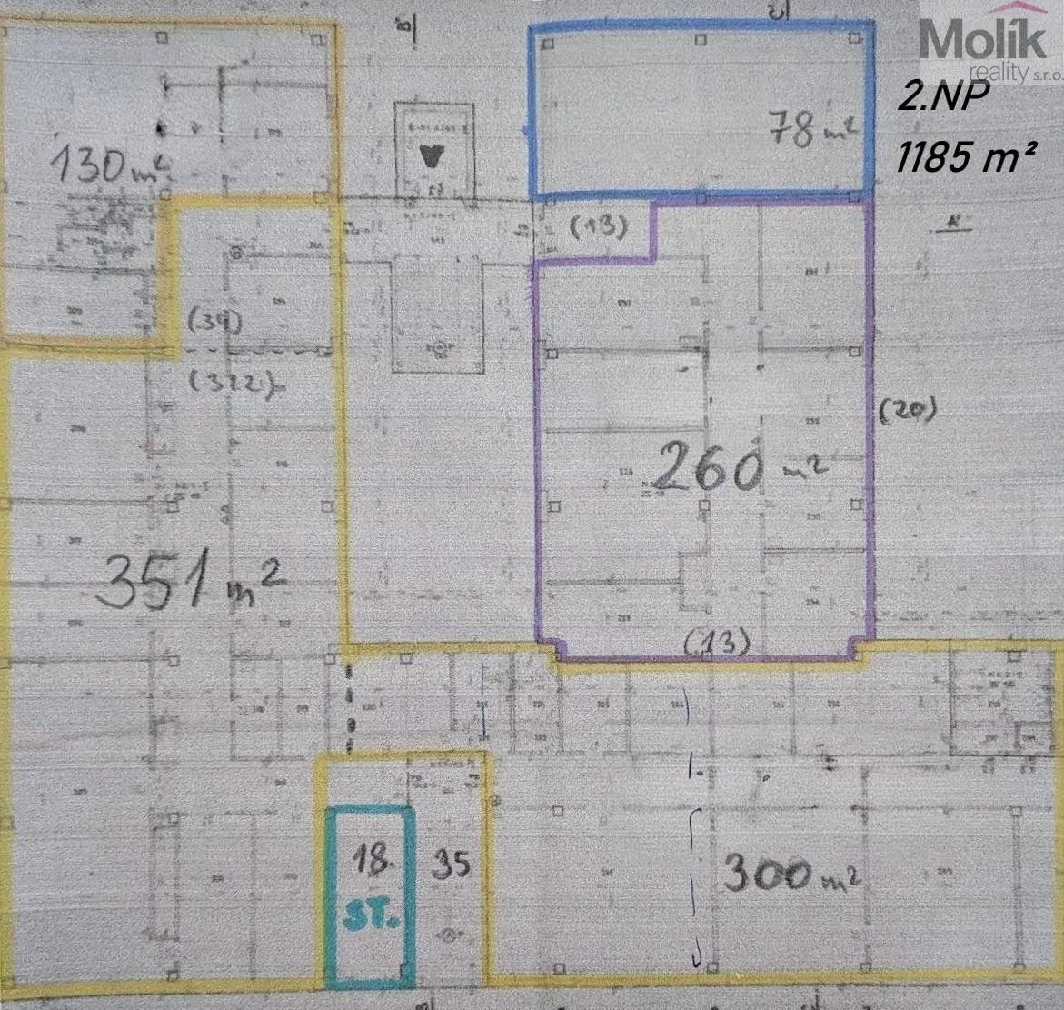 Pronájem výrobní prostory - Pražská, Teplice, 351 m² - 5