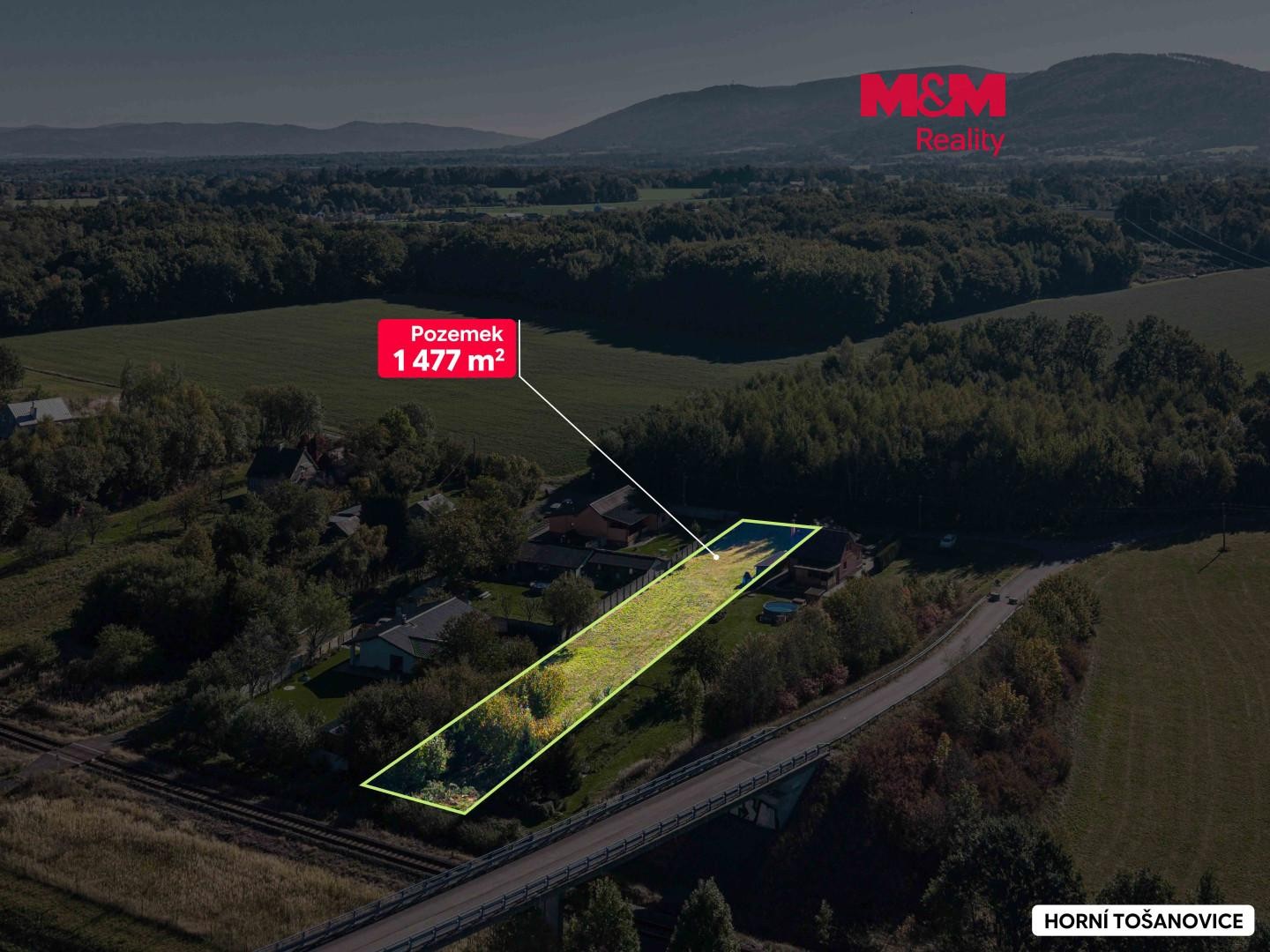 Pozemek pro bydlení, 1 477 m²