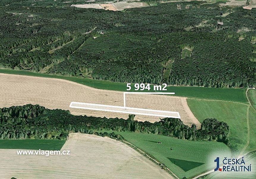 Prodej zemědělský pozemek - Jesenice, okres Rakovník, Středočeský kraj - 2