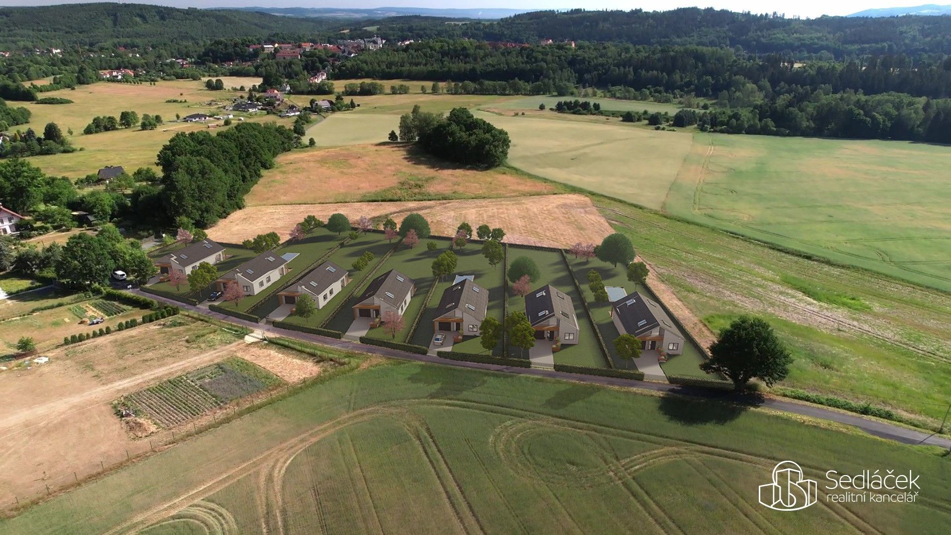 Prodej pozemek pro bydlení - Dobroše, Odrava, 1 271 m²