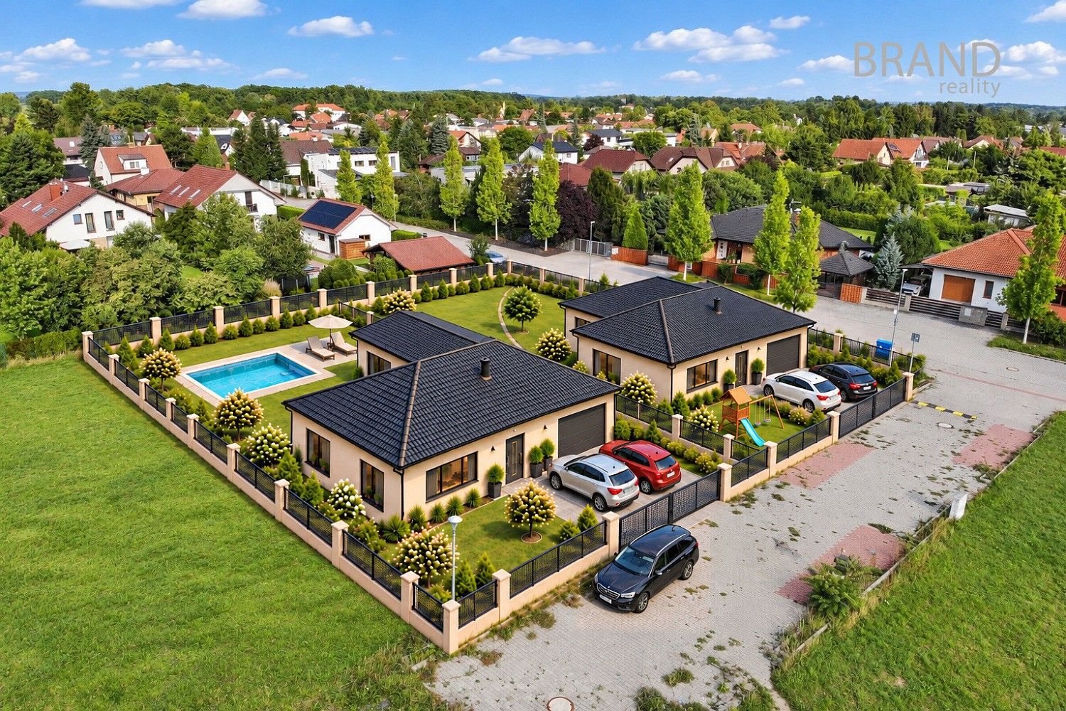 Rodinné domy, Luční, Neratovice - Lobkovice, okres Mělník, 120 m²