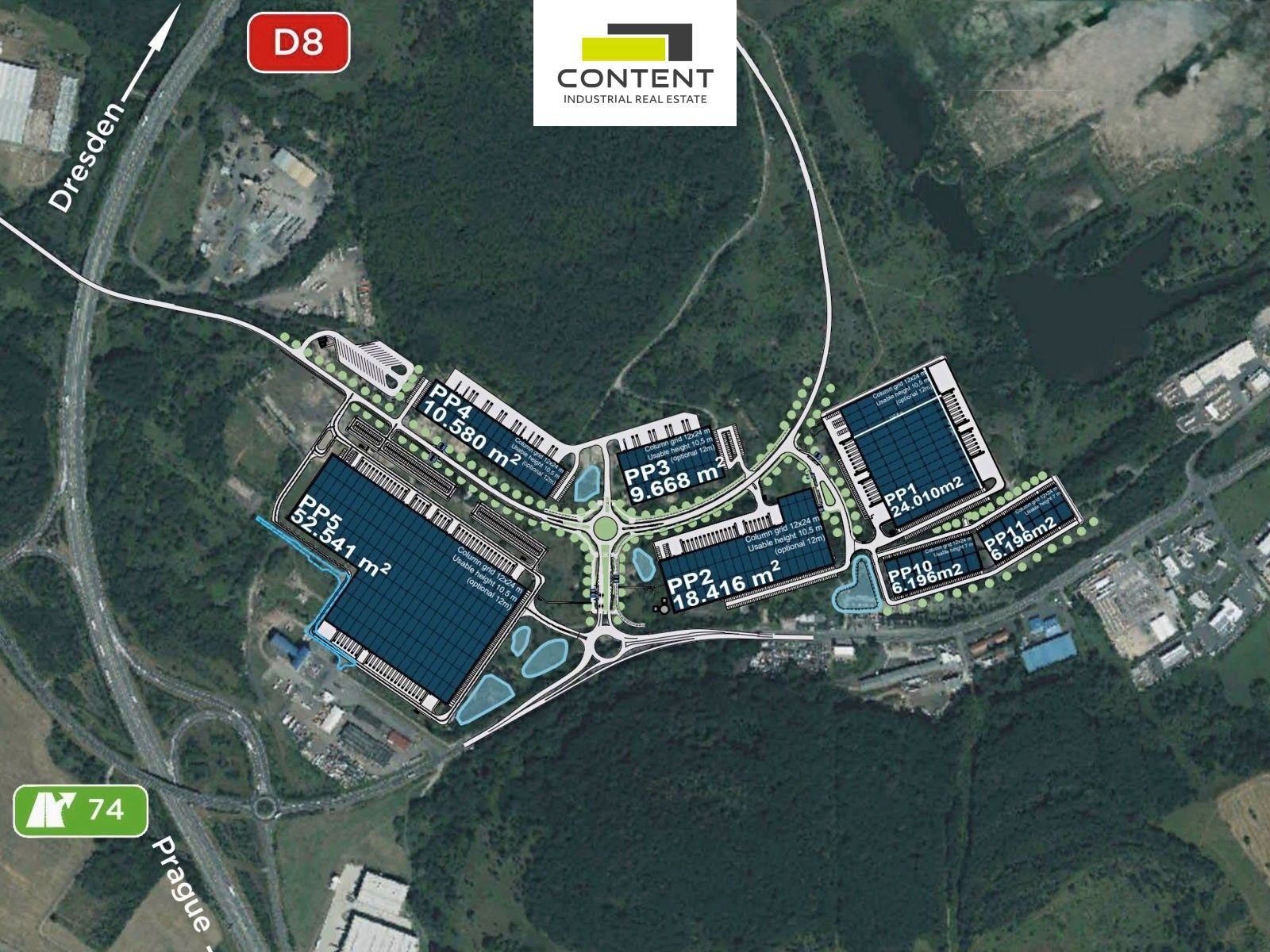 Výrobní prostory · 6 179 m² · Podhoří, Ústí nad Labem - 4