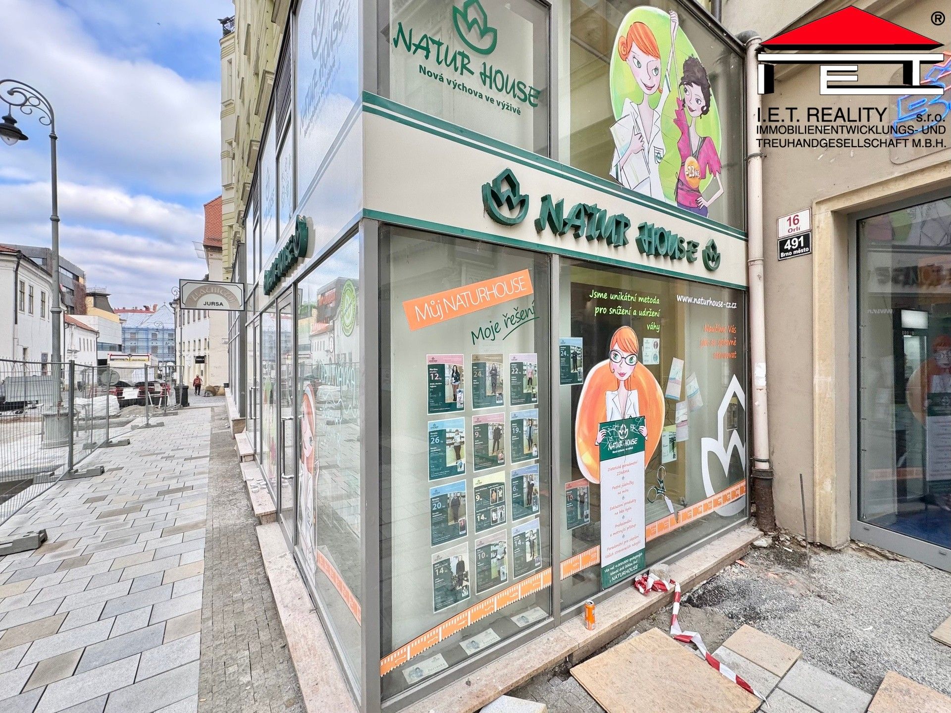 Obchodní prostory, Orlí, Brno, 81 m²