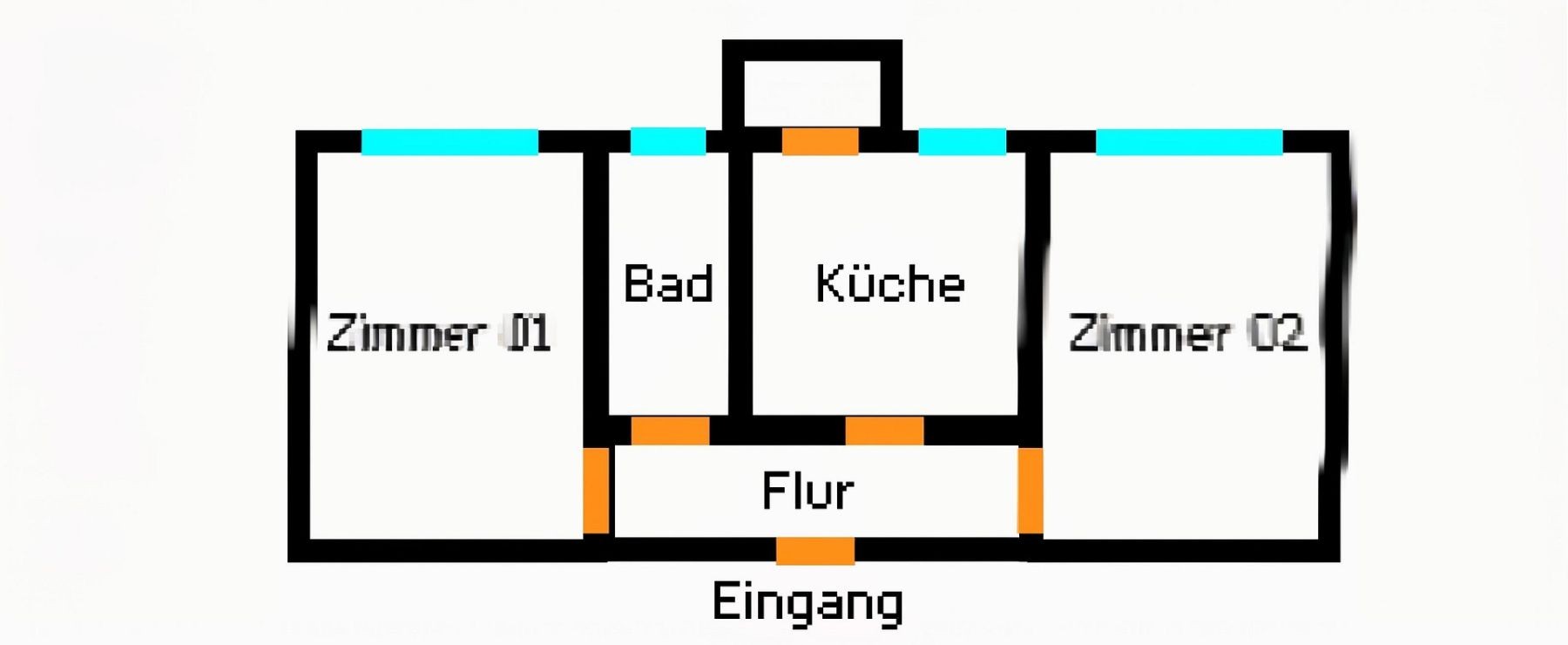 2+1, Schützenstraße 47 Hamburg Bahrenfeld Hamburg 22761, 55 m² - 1