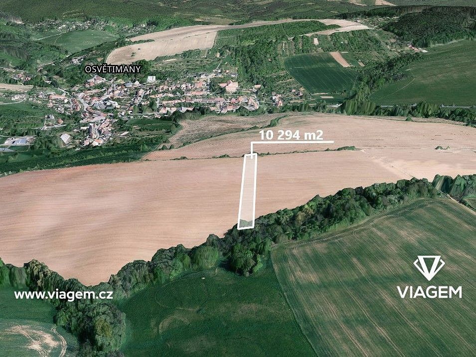 Zemědělské pozemky, Osvětimany, okres Uherské Hradiště, Zlínský kraj