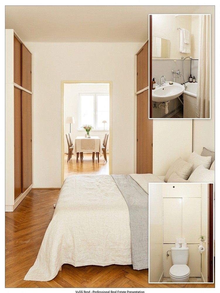 Prodej byt 2+1 - Pohraniční stráže, Vyšší Brod, okres Český Krumlov, 55 m² - 5