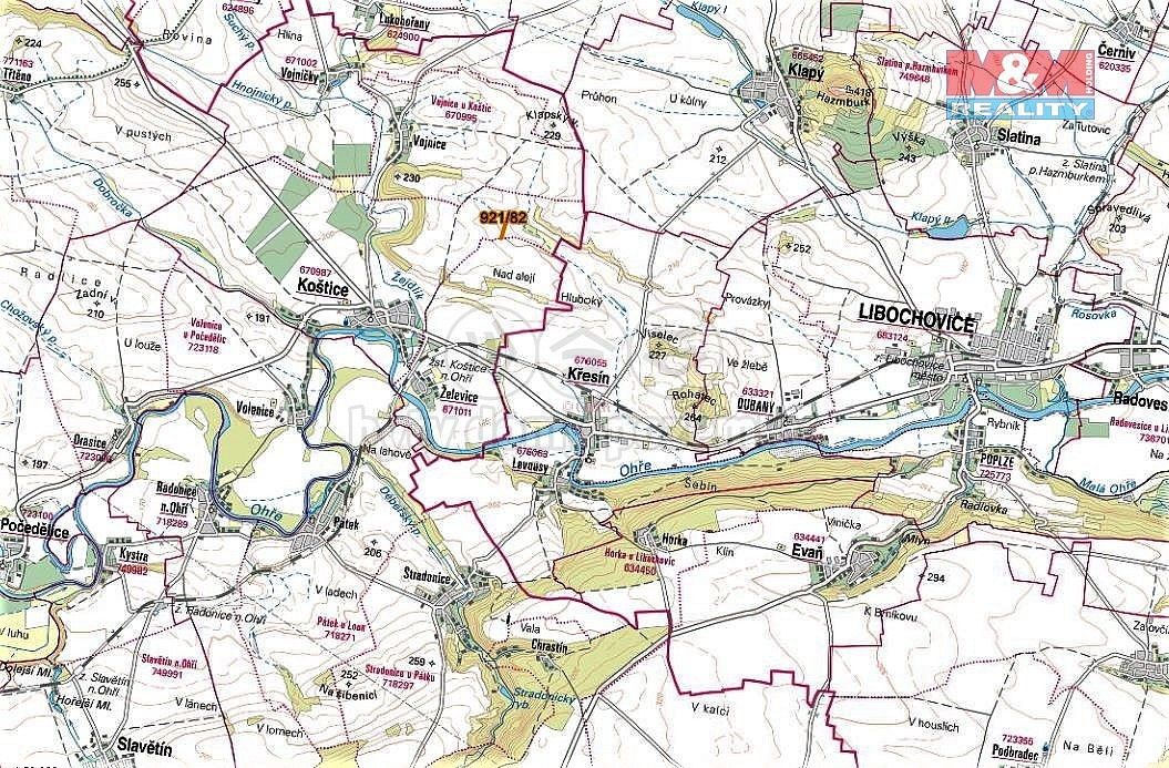 Prodej zemědělský pozemek - Koštice, okres Louny - 5