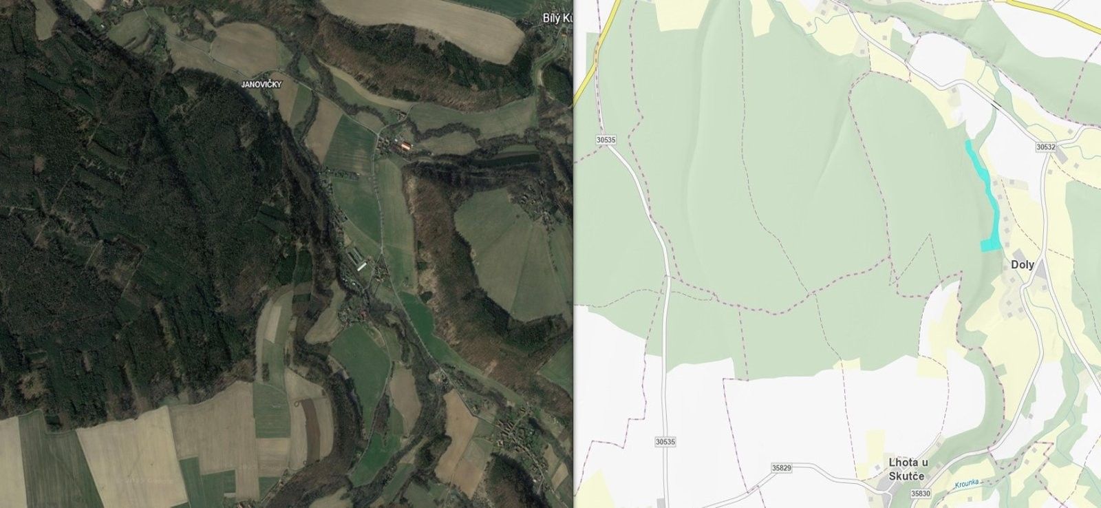 Prodej les - Doly, Luže, 26 m²