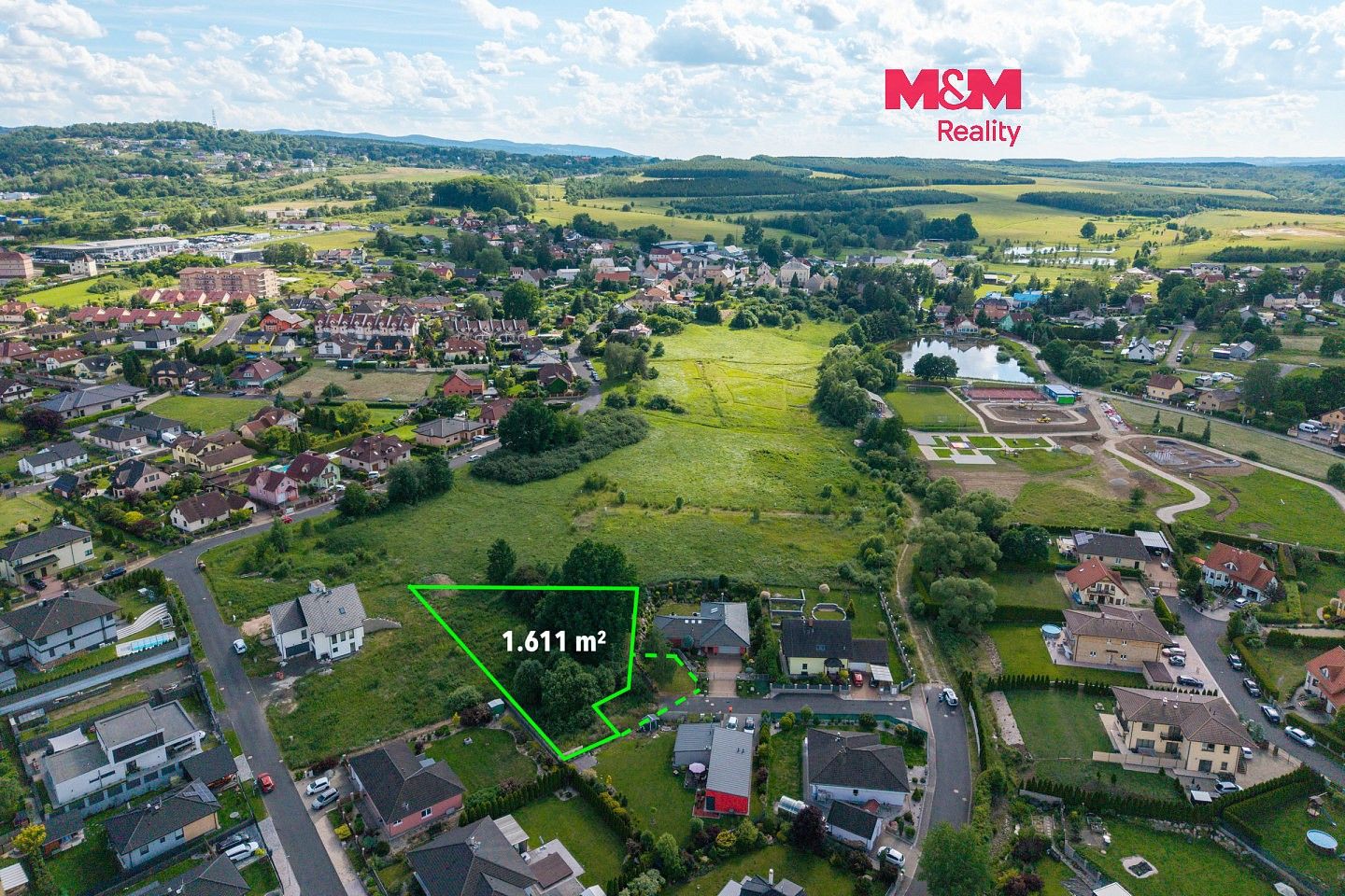 Pozemek pro bydlení, 1 611 m²