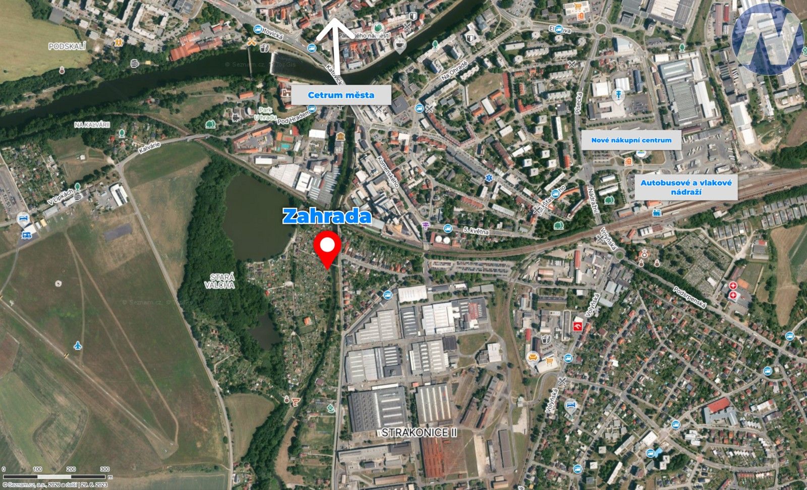 Prodej zahrada - Strakonice, 100 m² - 5