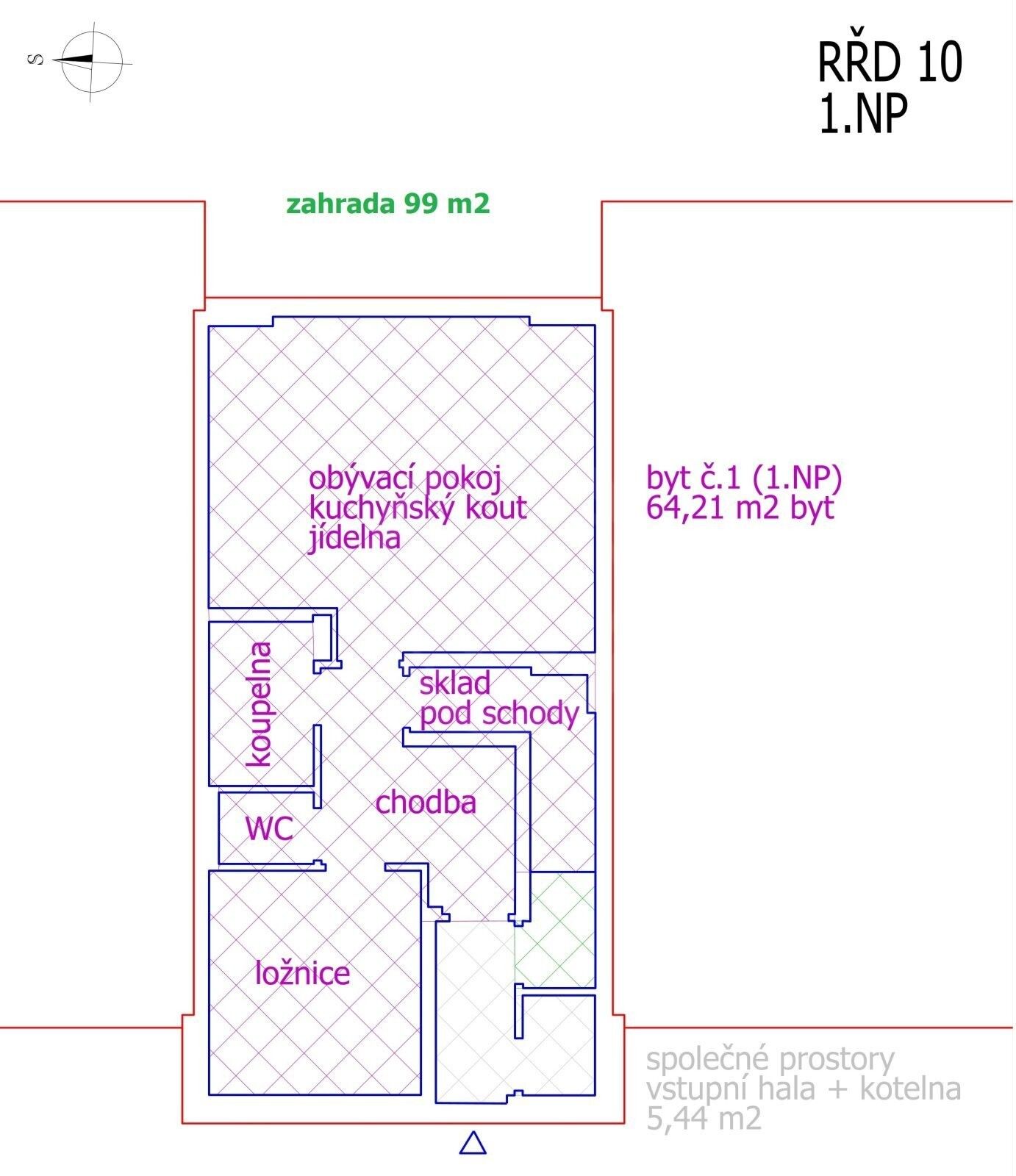 Pronájem byt 2+kk - Šroubárenská, České Budějovice, 64 m²