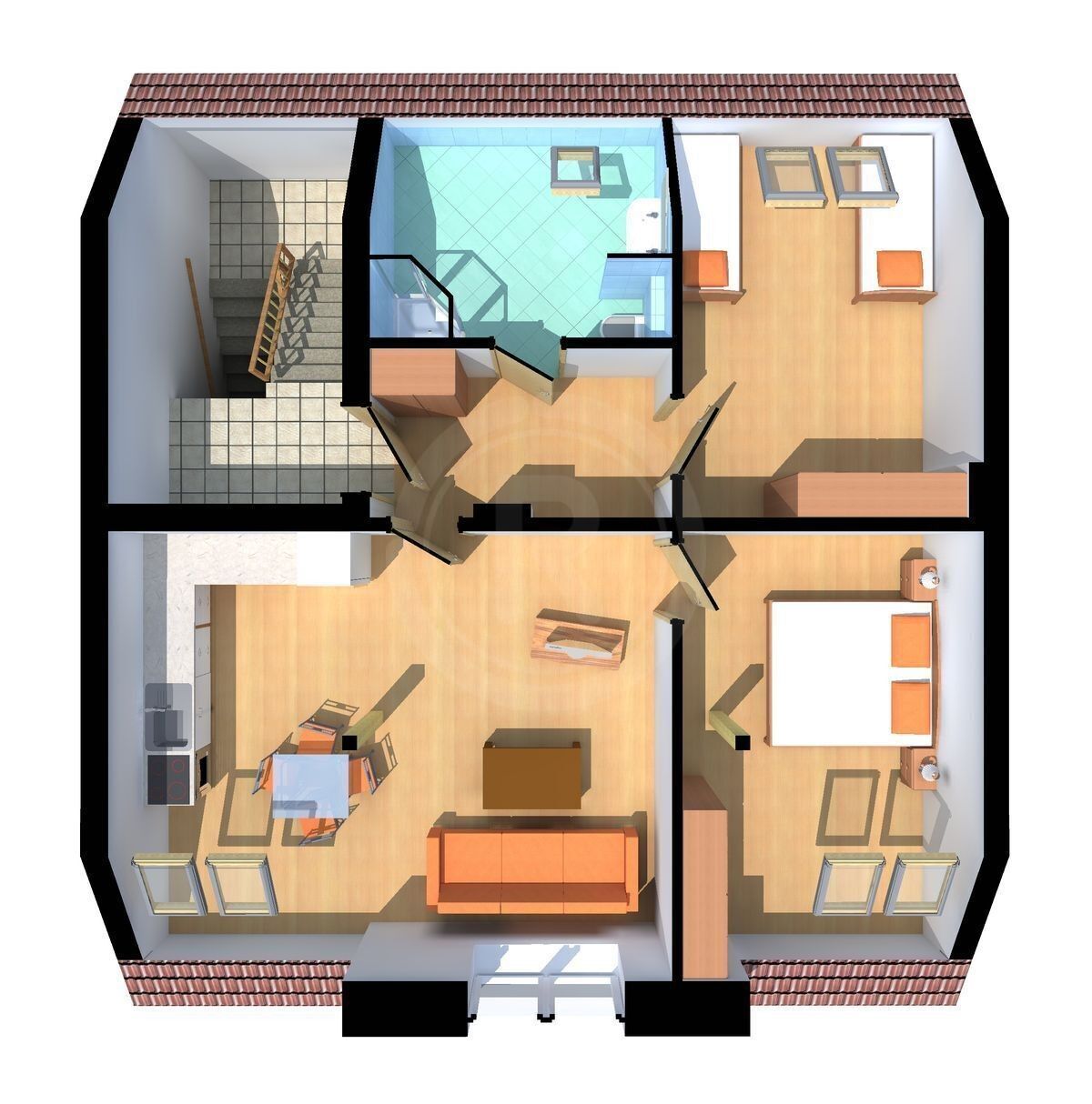Byt 3+kk · 73 m² · Kamarytova 138, České Budějovice 5 - 3