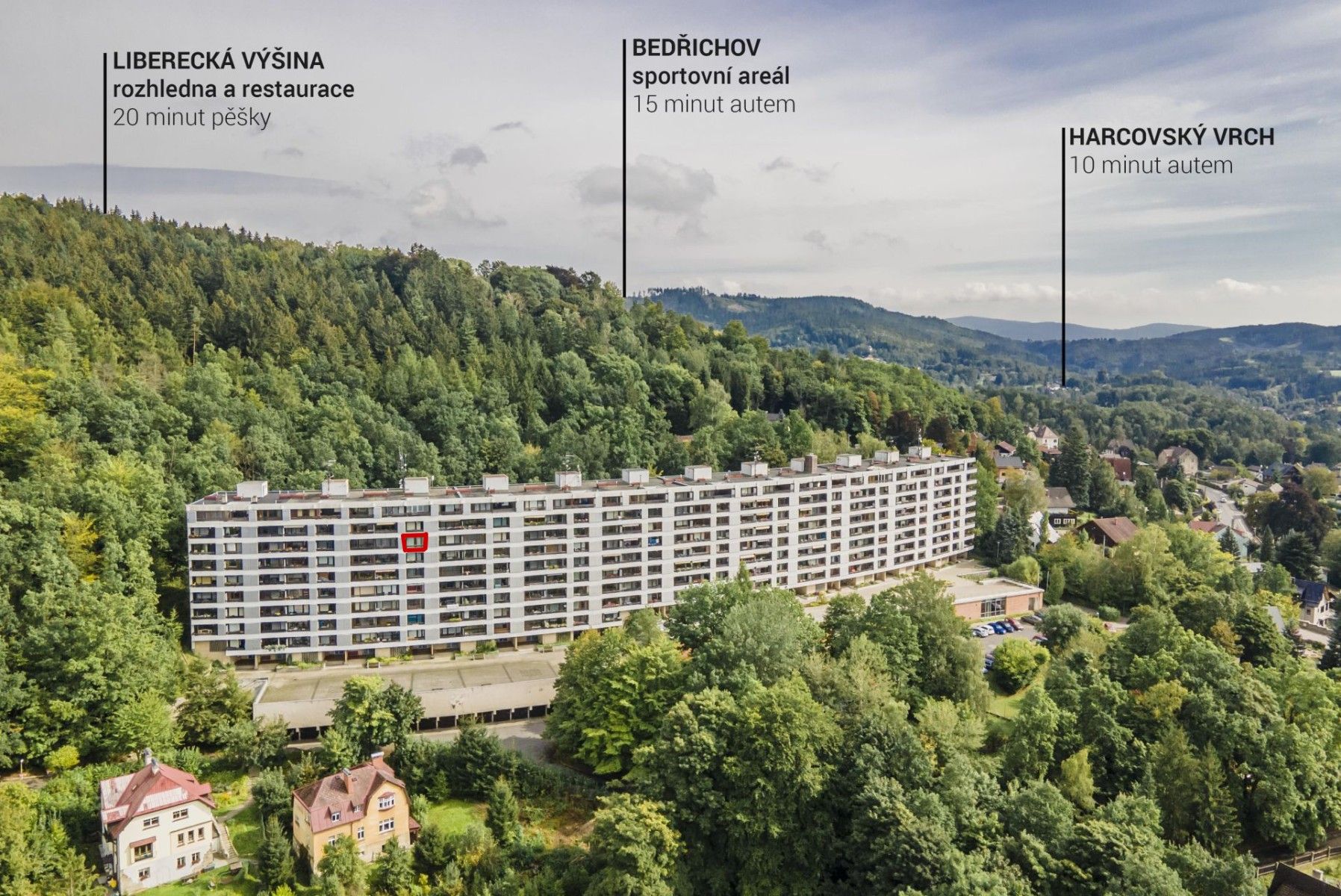 1+kk, Sosnová, Liberec - Starý Harcov, Liberecký kraj, 33 m² - 2
