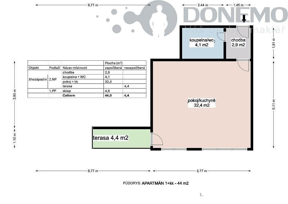 Prodej chalupa - Dolní Morava, okres Ústí nad Orlicí, Pardubický kraj, 44 m² - 2