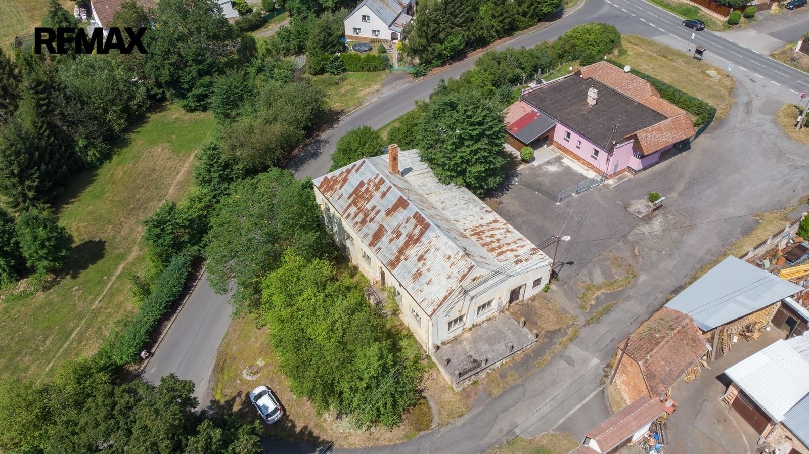 Sklady, Bor Holostřevy, 325 m² - 2