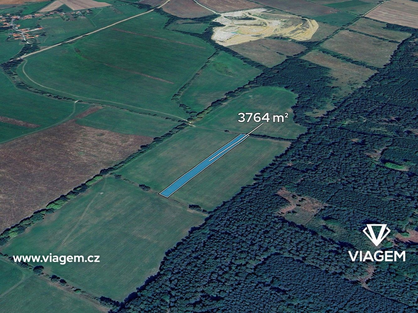 Zemědělské pozemky, Velký Chlumec, okres Beroun, Středočeský kraj - 1
