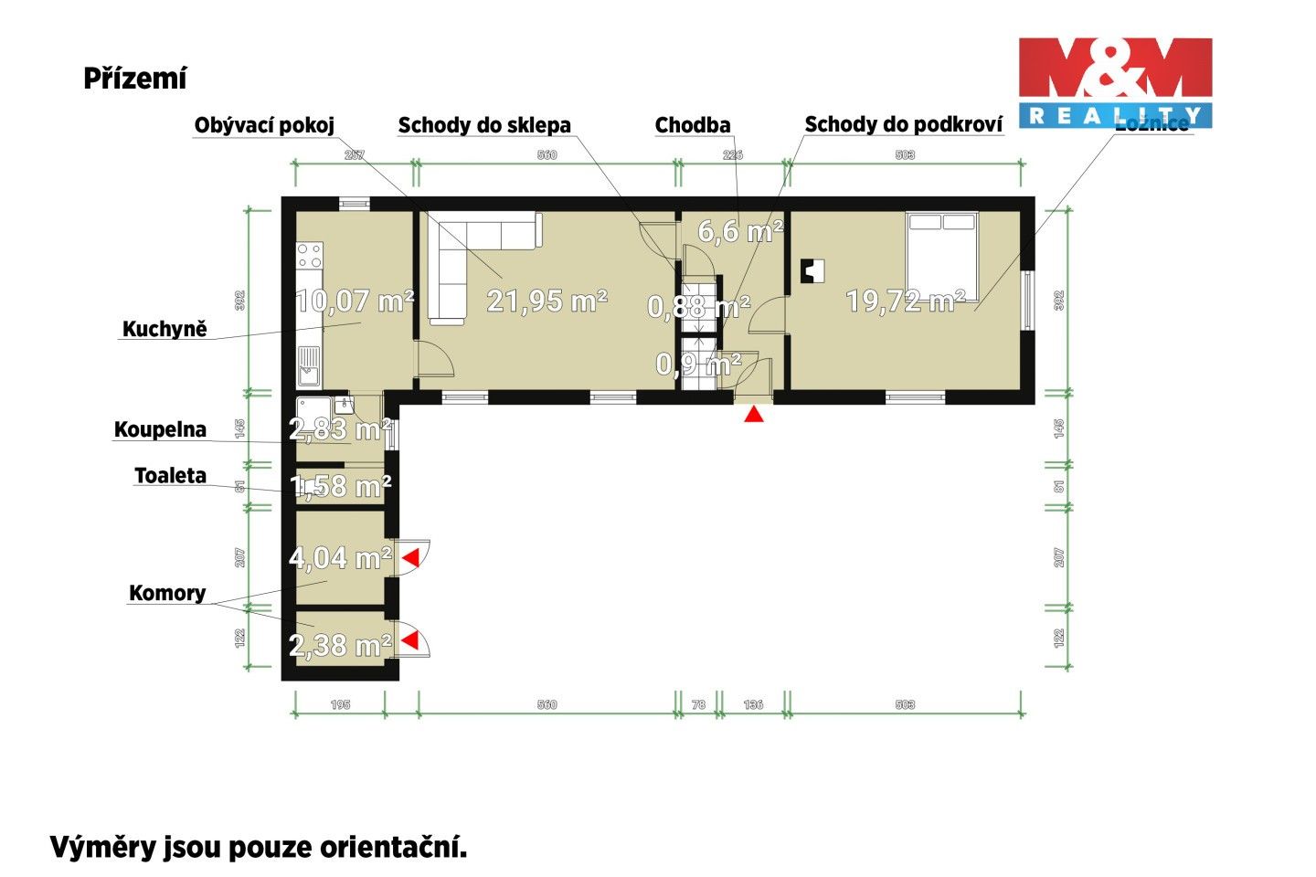 Prodej chalupa - Liběšovice, Blšany, 61 m²