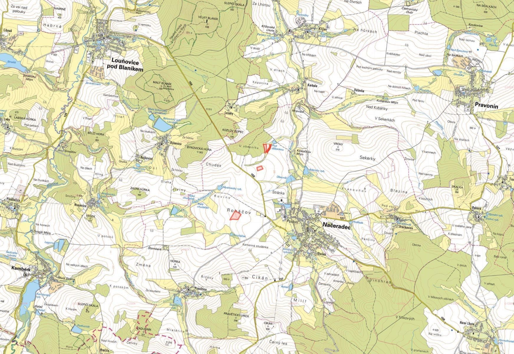 Prodej zemědělský pozemek - Načeradec