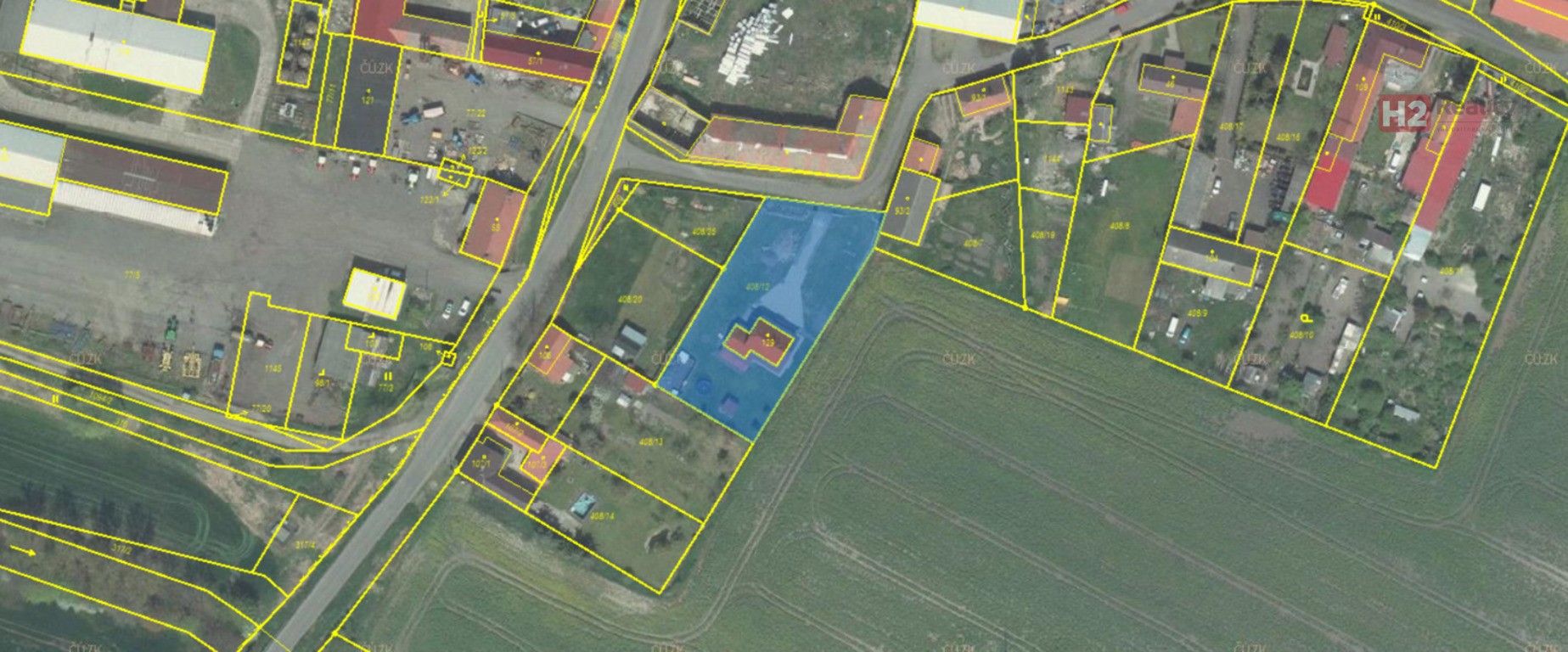 Prodej pozemek pro bydlení - Chožov, 600 m²