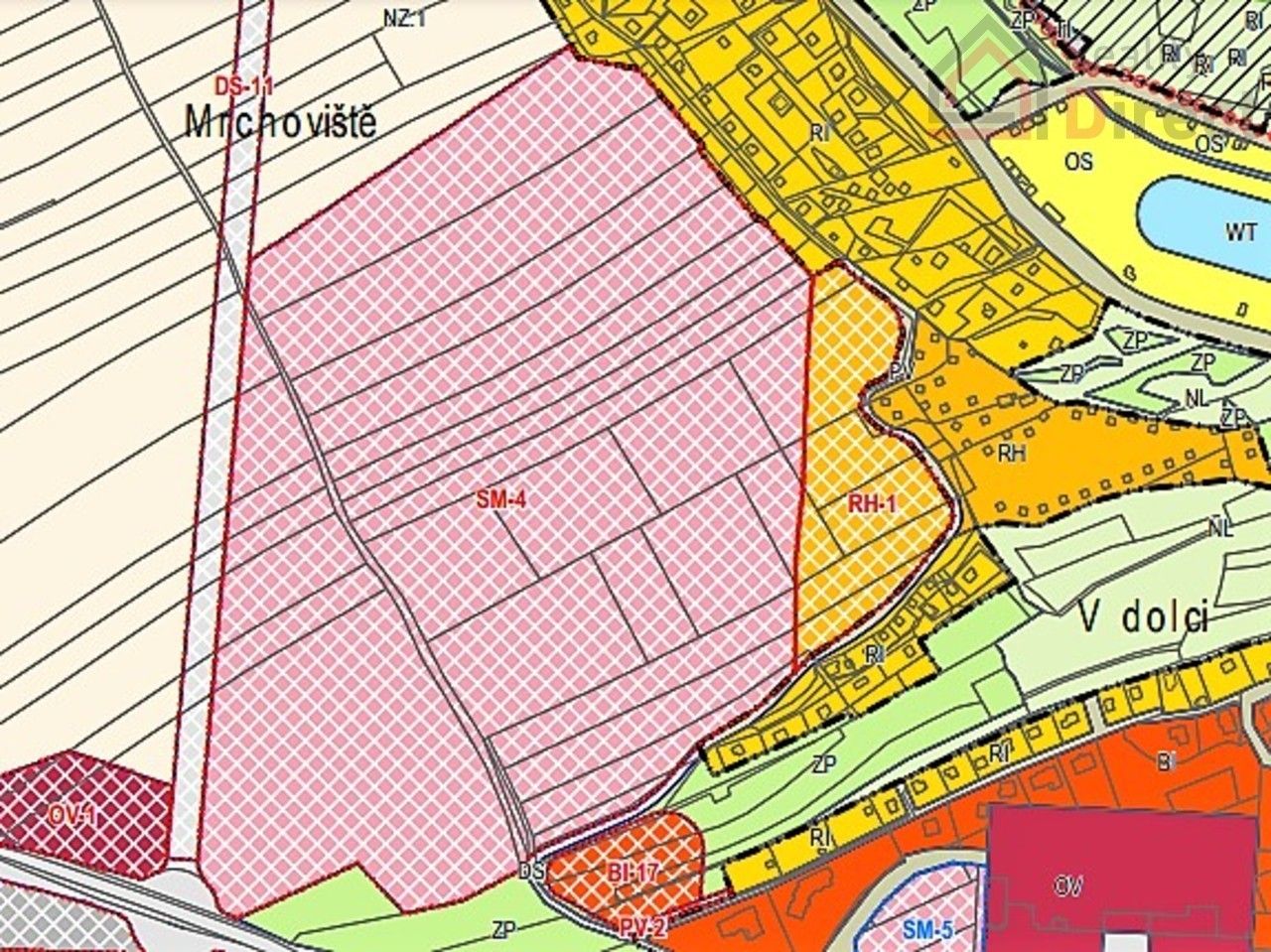Pozemek pro bydlení · 14 075 m² · V Dolci  , Bělá pod Bezdězem - 3