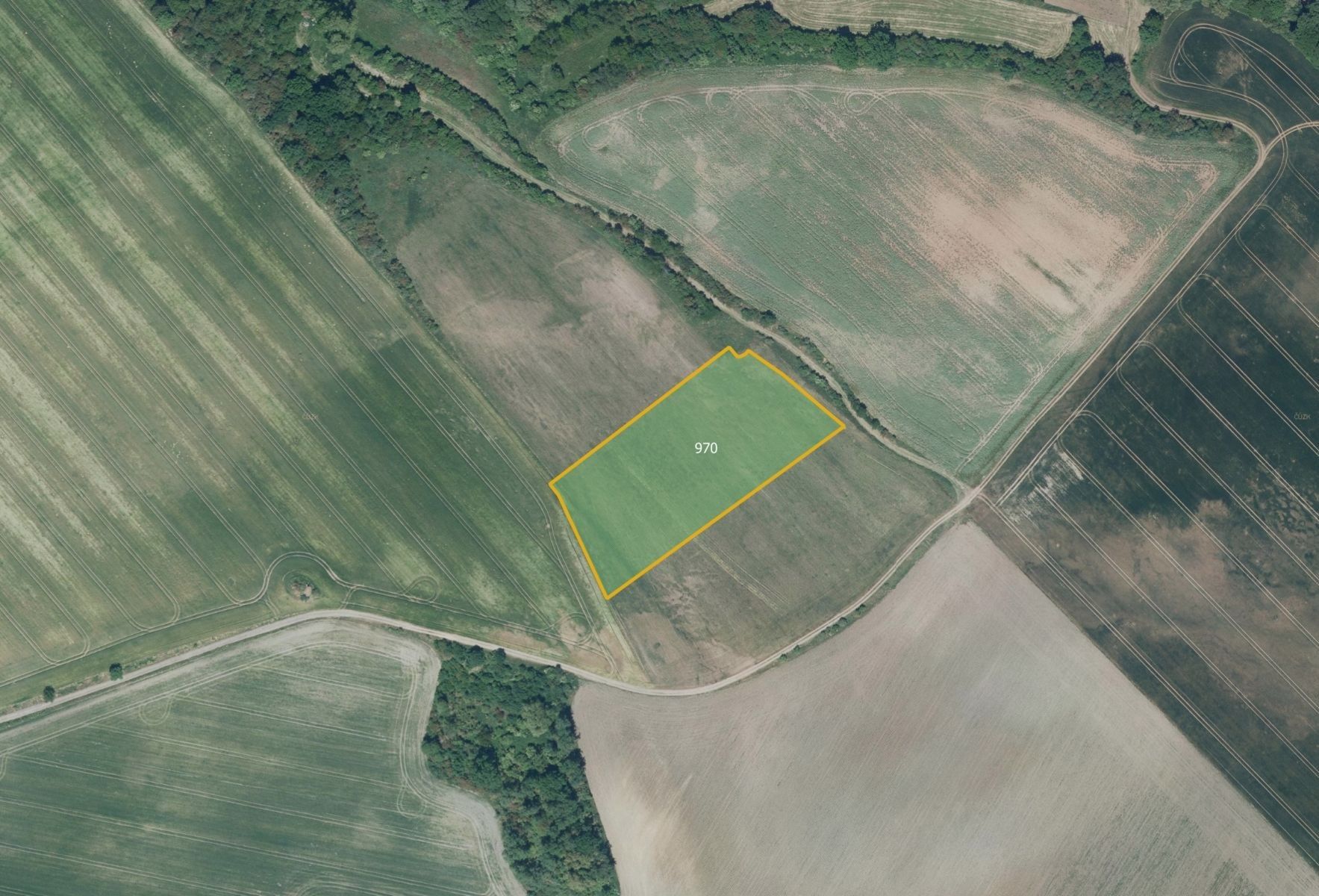 Zemědělské pozemky, Železná, Libořice