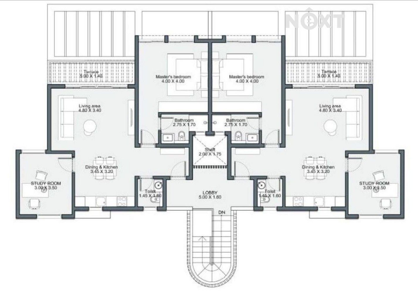 3+kk, Salála, Omán, 79 m² - 2