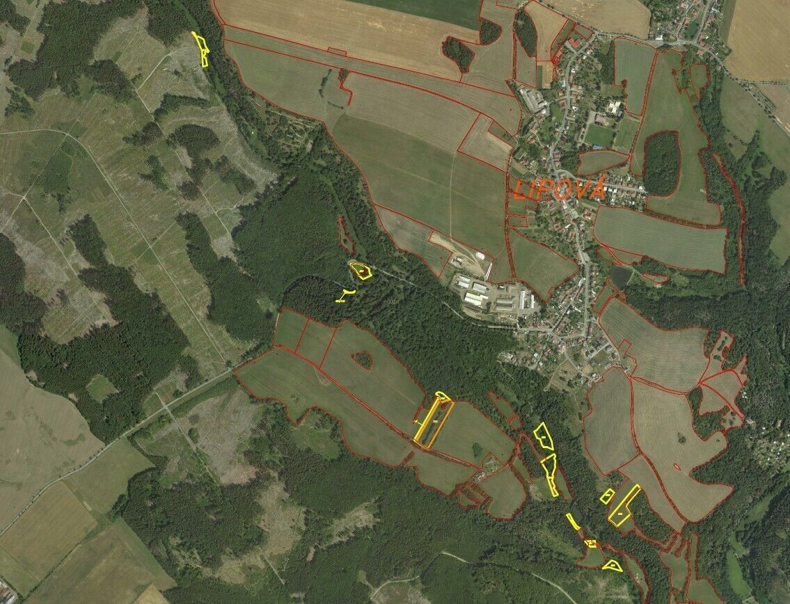 Zemědělské pozemky, Lipová, 33 m²