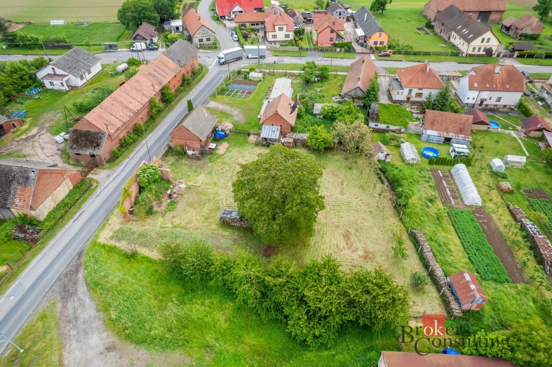 Pozemky pro bydlení, Bydžovská Lhotka, Měník, 1 478 m² - 1