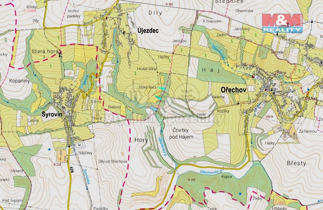 Prodej louka - Újezdec, okres Uherské Hradiště, Zlínský kraj - 5