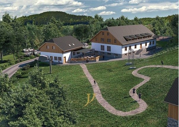 Ubytovací zařízení, Vernířovice, okres Šumperk, Olomoucký kraj, 1 000 m² - 2