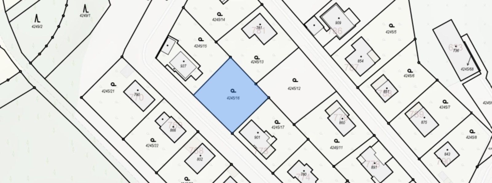 Pozemek pro bydlení · 810 m² · Rudoltice - 4