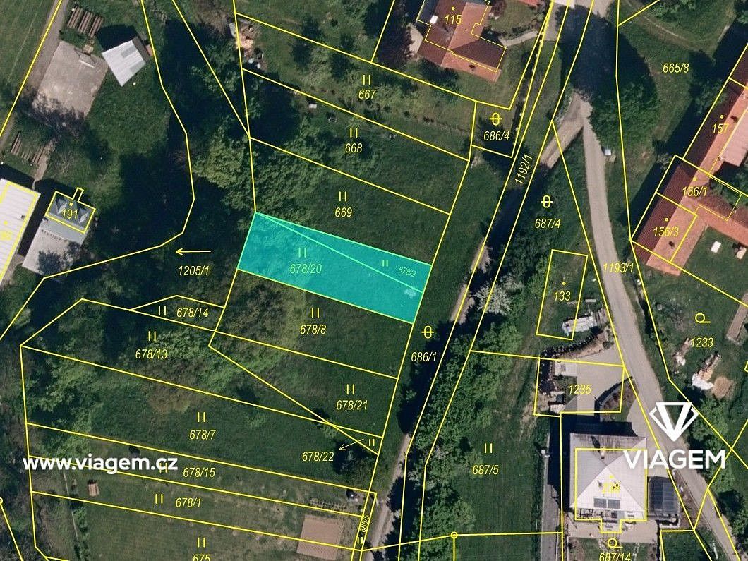 Pozemky pro bydlení, Dobrkovice, okres Zlín - 1