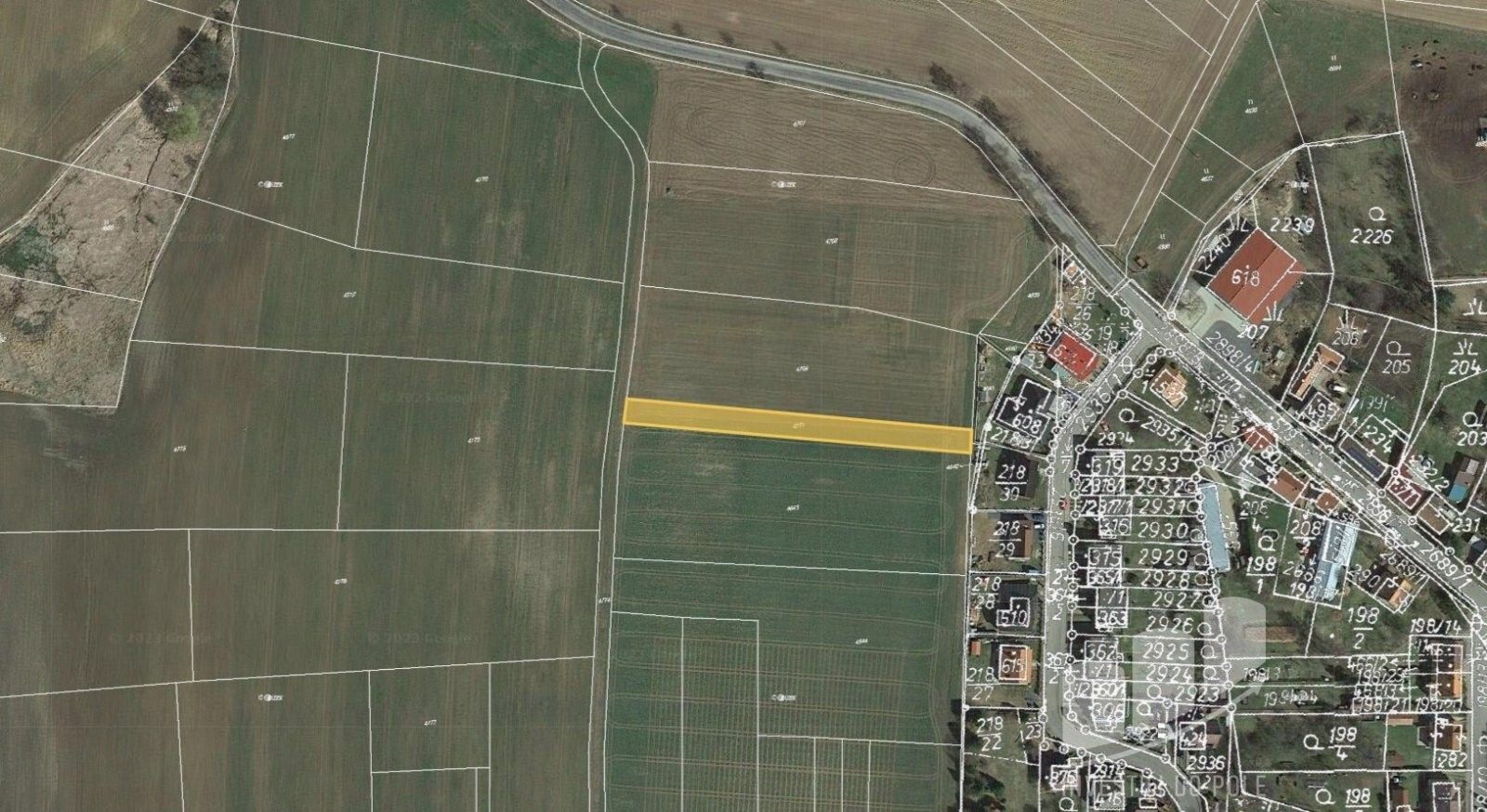 Zemědělské pozemky, Lukavec, 1 244 m²