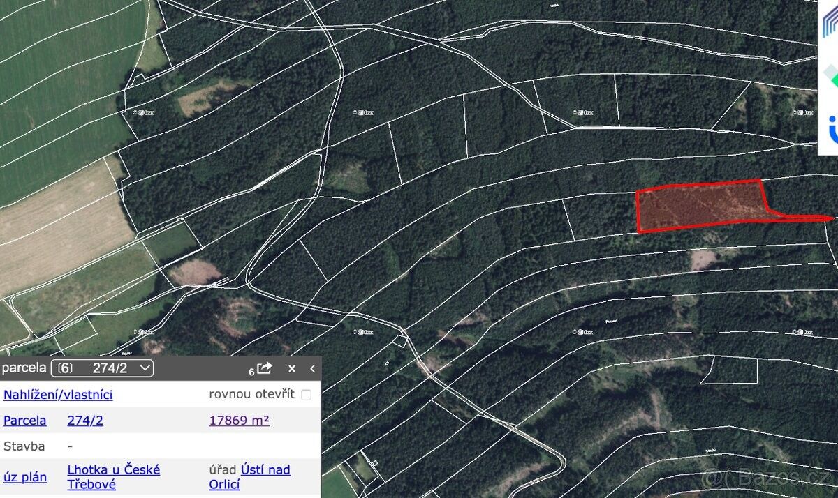 Pozemky pro bydlení, Dlouhá Třebová, 561 17