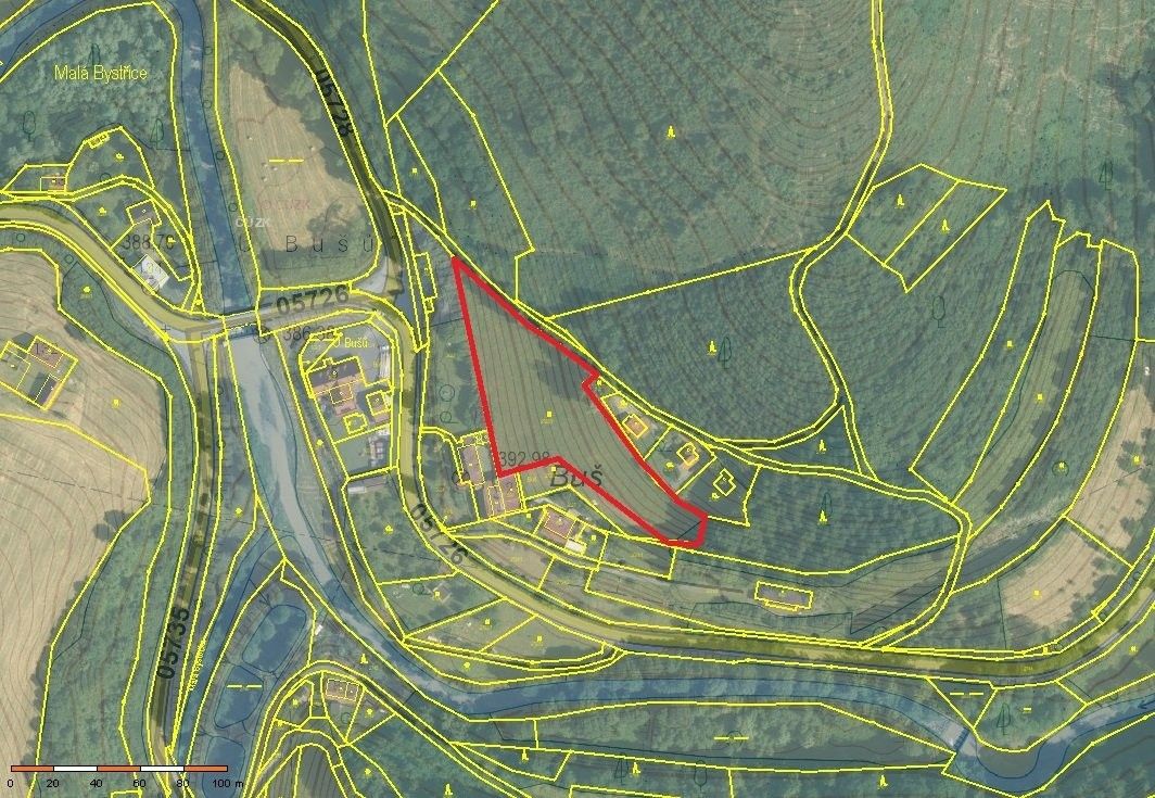 Prodej louka - Malá Bystřice