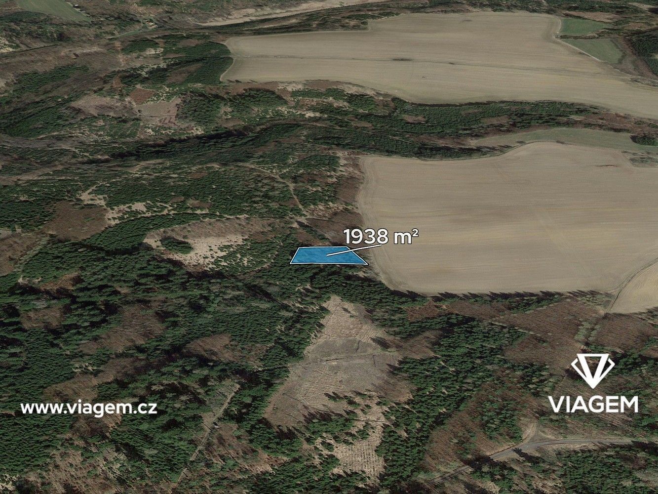 Les, 1 292 m²