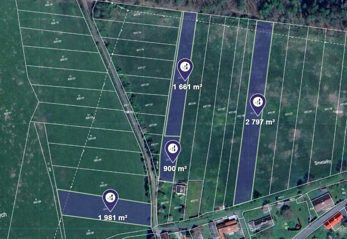 Zemědělské pozemky, Čížkov, 7 339 m²