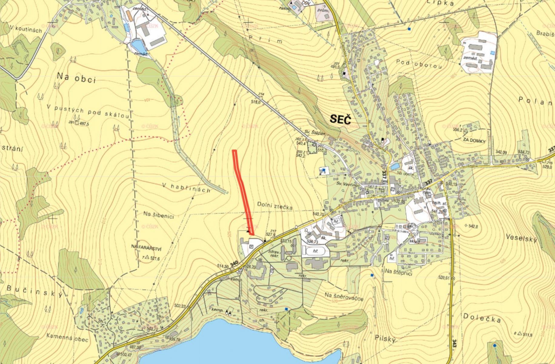 Prodej zemědělský pozemek - Seč