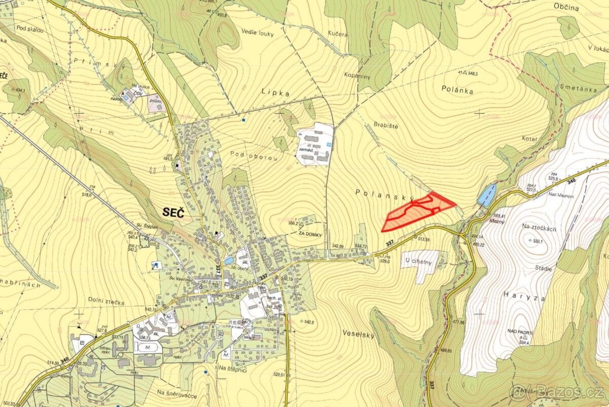 Prodej pozemek pro bydlení - Seč, 538 07