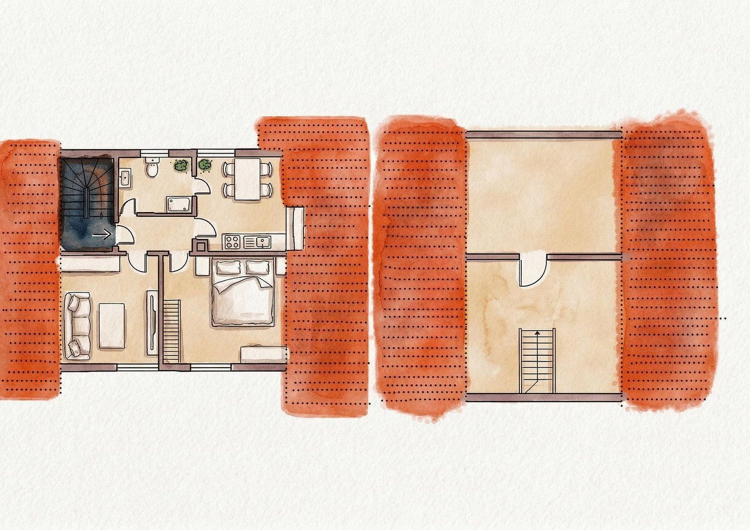 Rodinné domy, Schlössleweg 2, , Bavorsko, 147 m² - 2