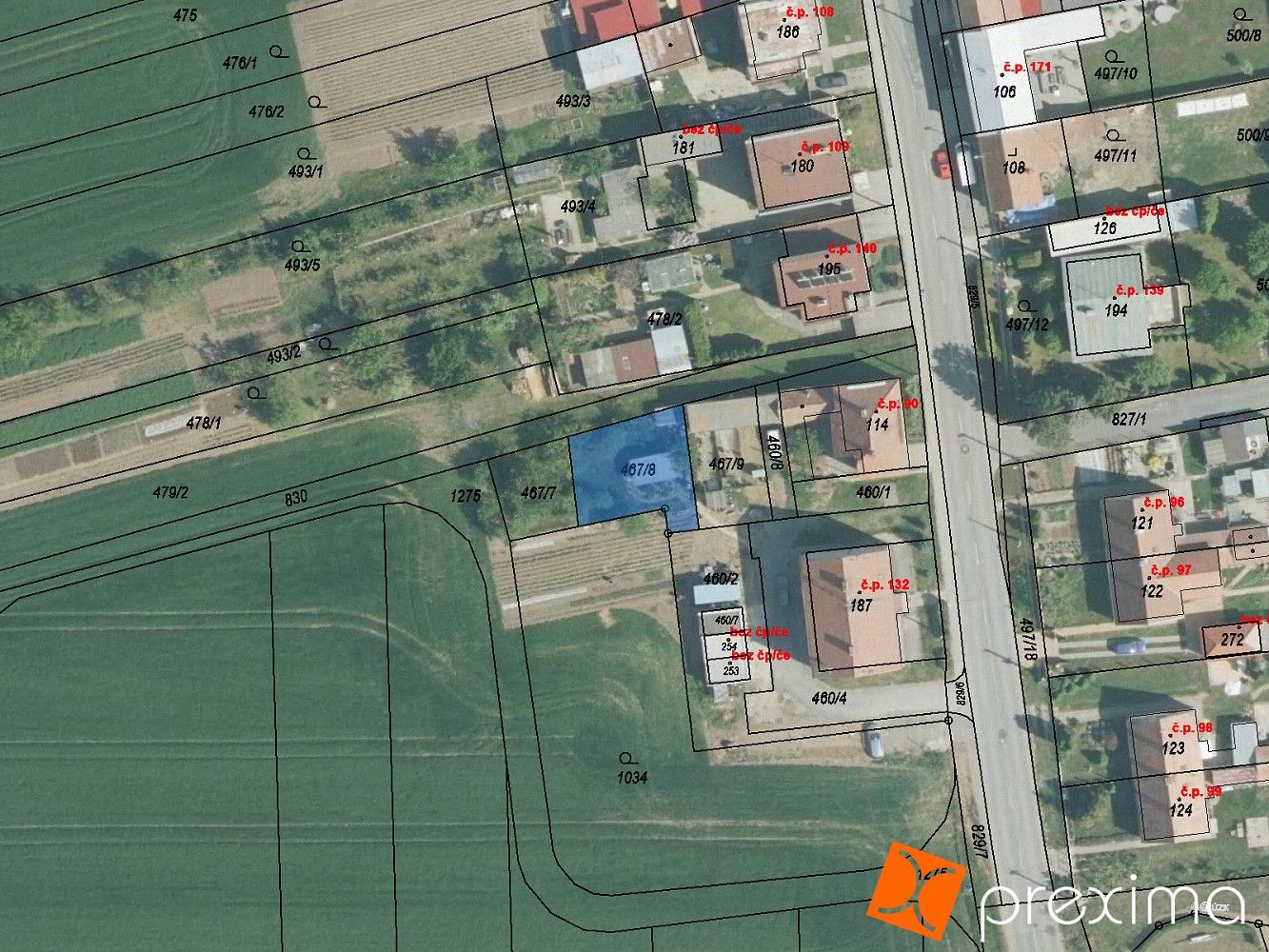 Pozemky pro bydlení, Hoštice-Heroltice, okres Vyškov, Jihomoravský kraj - 1