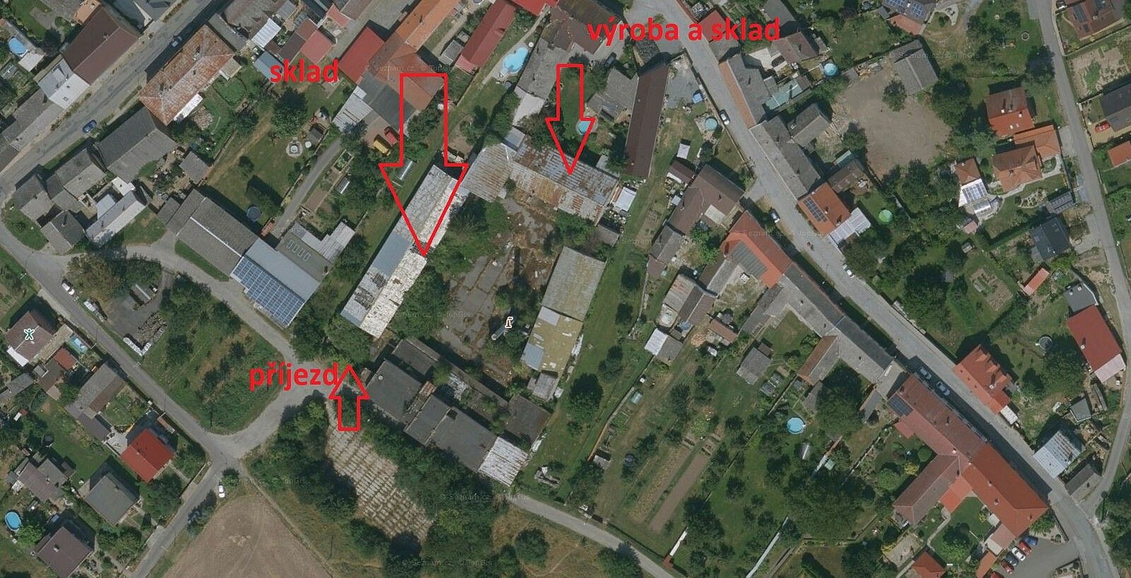 Sklady, Litovel - Unčovice, okres Olomouc, Olomoucký kraj, 100 m² - 1