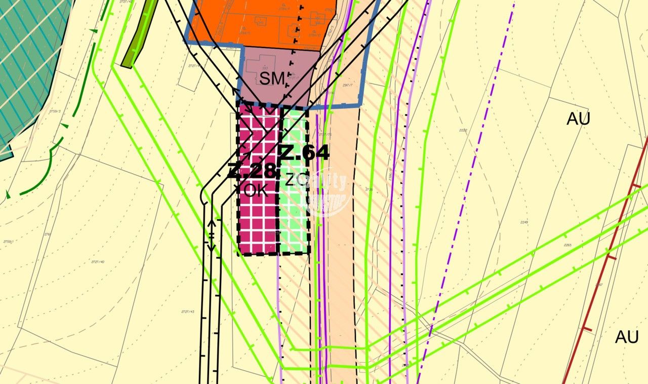 Prodej komerční pozemek - Štoky, 11 125 m² - 5