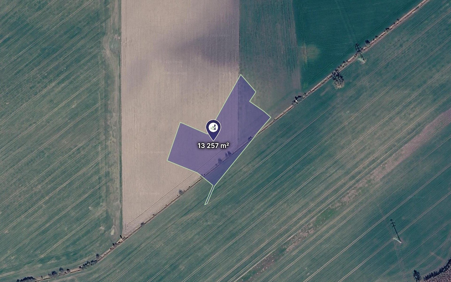 Zemědělský pozemek, 3 314 m²