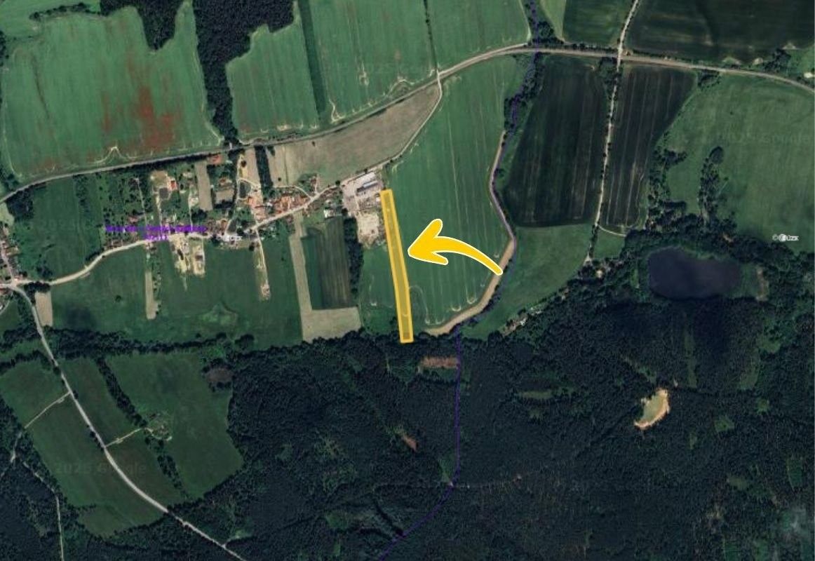 Prodej komerční pozemek - Nová Ves, 13 083 m²