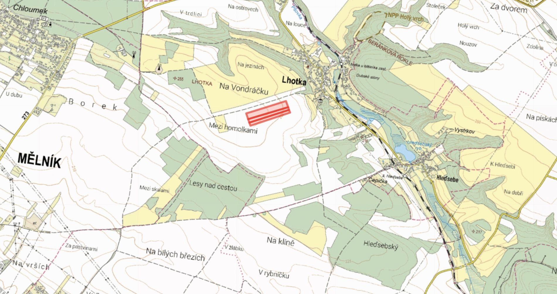 Zemědělské pozemky, Lhotka - 2