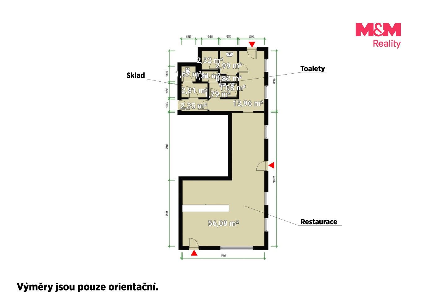 Pronájem restaurace - Ruská, Mariánské Lázně, 108 m² - 5