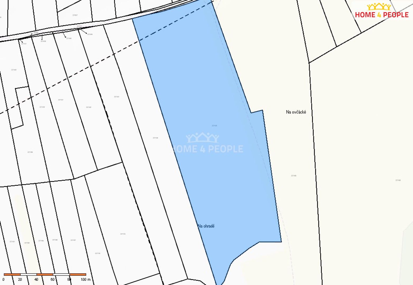 Prodej zemědělský pozemek - Lipence, Praha, 32 406 m²