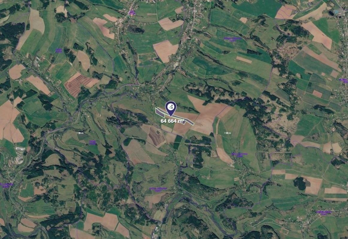 Prodej zemědělský pozemek - Roztoky u Jilemnice, 64 664 m² - 2